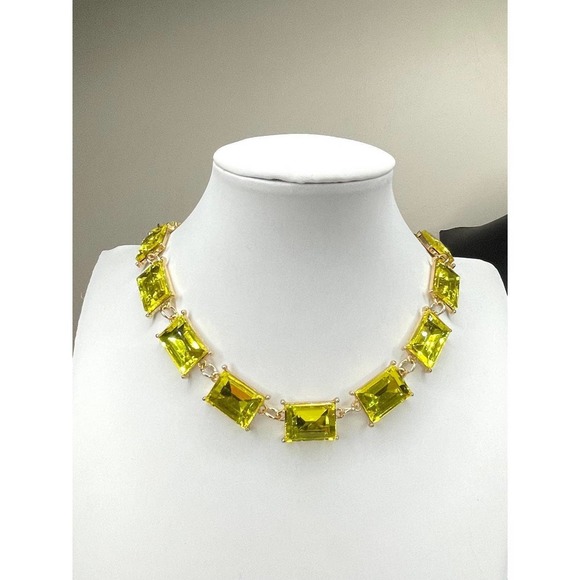 Necklace Chunky Chain Yellow Collar Choker 16" 18" 20" Devil Wears Hot Rocks O02 - Picture 2 of 5